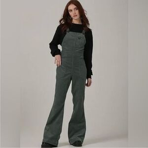 Lee Vintage Collection Factory Flare Overall Green Size Large